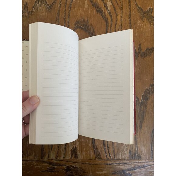 Vintage ScribeMate Lined Journal With Decorative Cover & Brown Spine - Picture 4 of 6